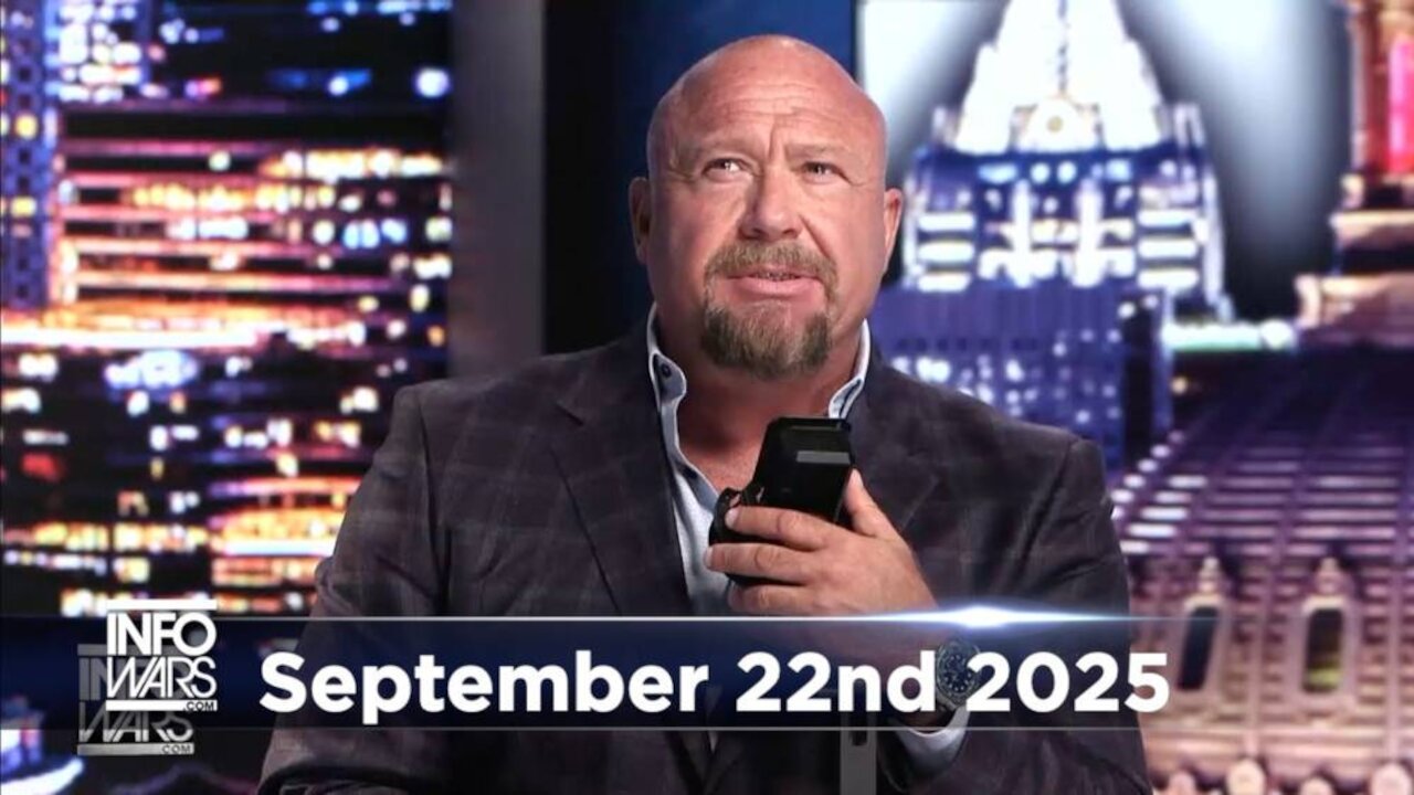 Alex Jones Told You In September That The FBI & DOJ Are Going With Lone Charlie Kirk Sniper Theory