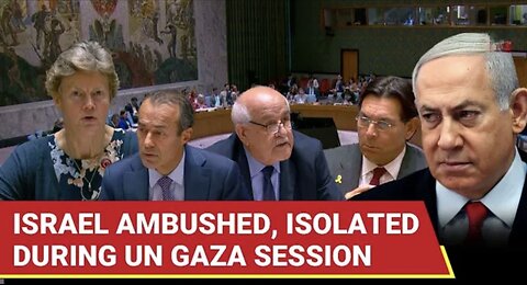 Israel Humiliated, Isolated & Ambushed At UNSC; 'Stop Terrorism Against Palestinians'
