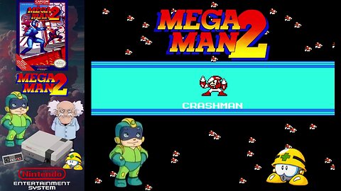 Mega Man 2 (NES) - 5. Crash Man stage