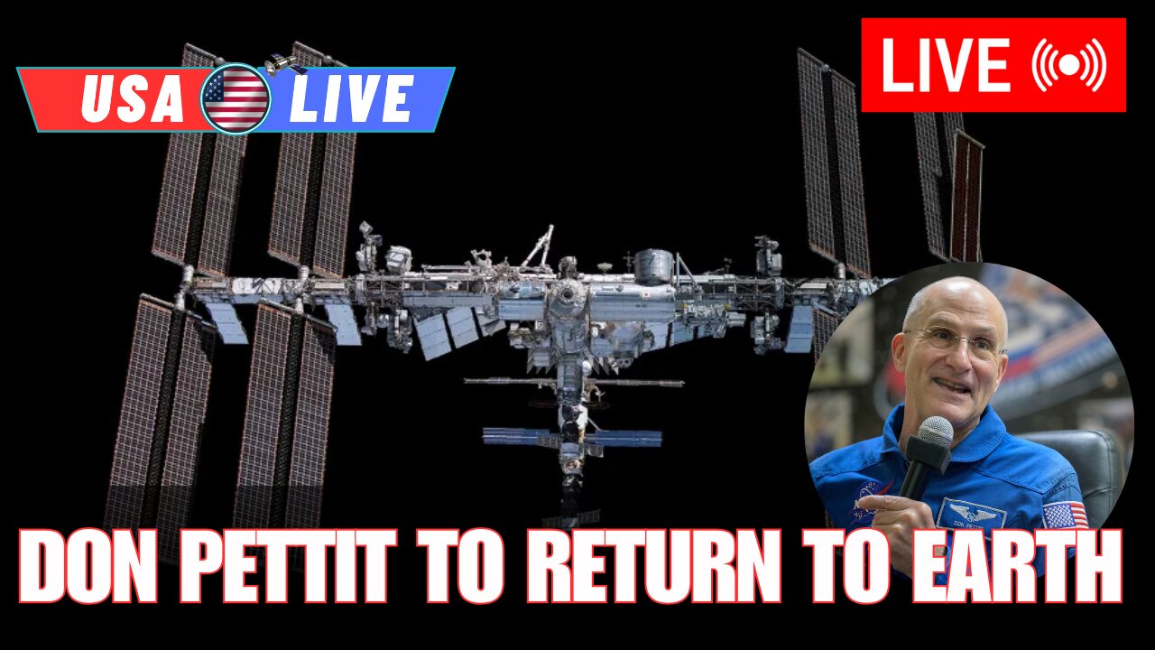 LIVE Soyuz MS-26 Undocking | Astronaut Don Pettit Soyuz Space Station Farewells and Hatch Closing