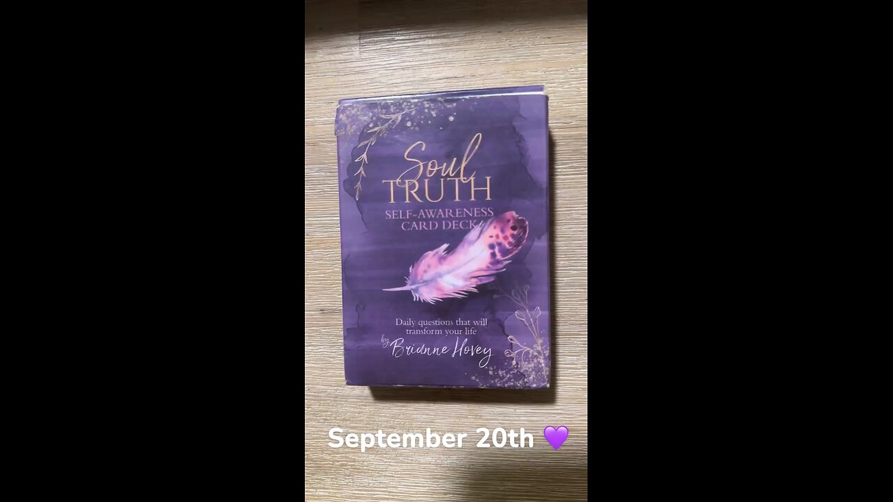 9/20/25 card: outside myself