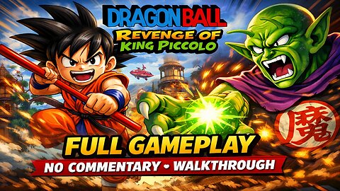 Dragon Ball: Revenge of King Piccolo | Full Gameplay | No Commentary | Walkthrough