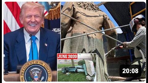 The Magician of the highest order Donald Trump to reinstall statue of FREEMASONIC GRAND COMMANDER & KKK founder Albert Pike!