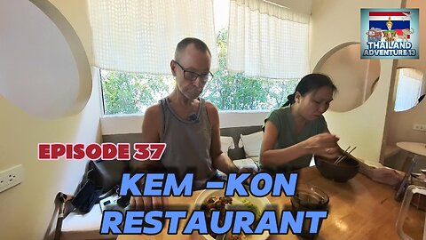 Kem-Kon (vegetarian) Restaurant | Episode 37 | Thailand Adventure 13