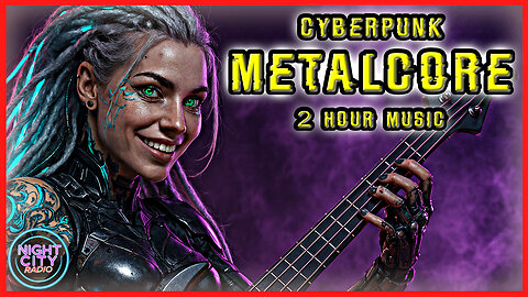 CYBERPUNK WORKOUT MUSIC | 2-HOUR Intense Metalcore Instrumental Mix (Gaming & Gym Motivation)