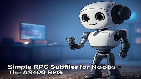 Simple RPG Subfiles for Noobs - The AS400 RPG - Beginners AS400 iSERIES and IBM i Programmers