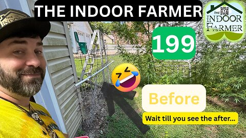 The Indoor Farmer ep 199, I Finally Got To Redo My Temporary Fence, Let's Grow!