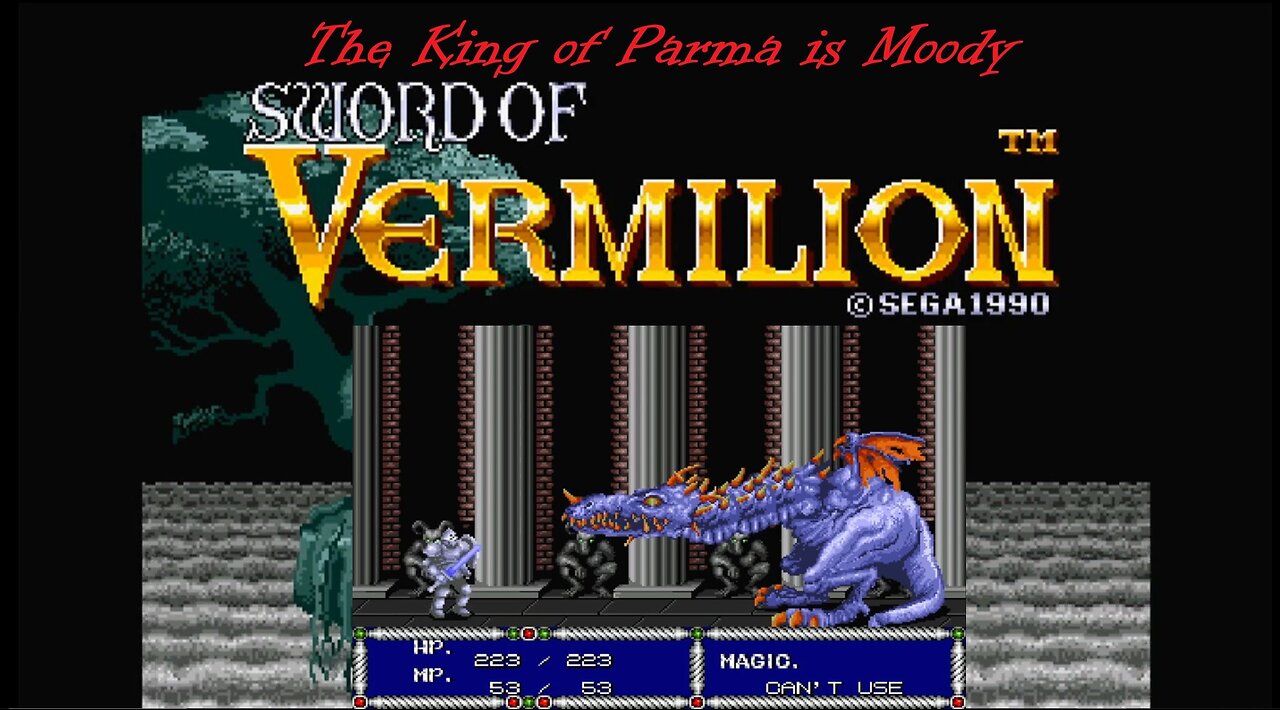 Sword of Vermilion - King of Parma