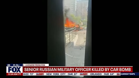 VIDEO: Russian Senior military general killed in car bombing