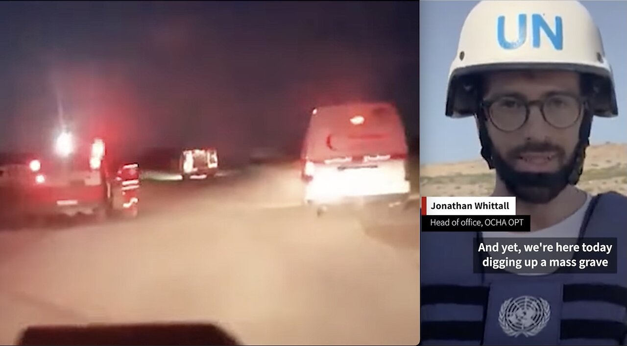 HORRIFIC EXECUTION of RED CRESCENT PARAMEDICS by IDF in Rafah.