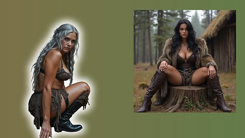 Hot Mature Women in the Forest - Retro