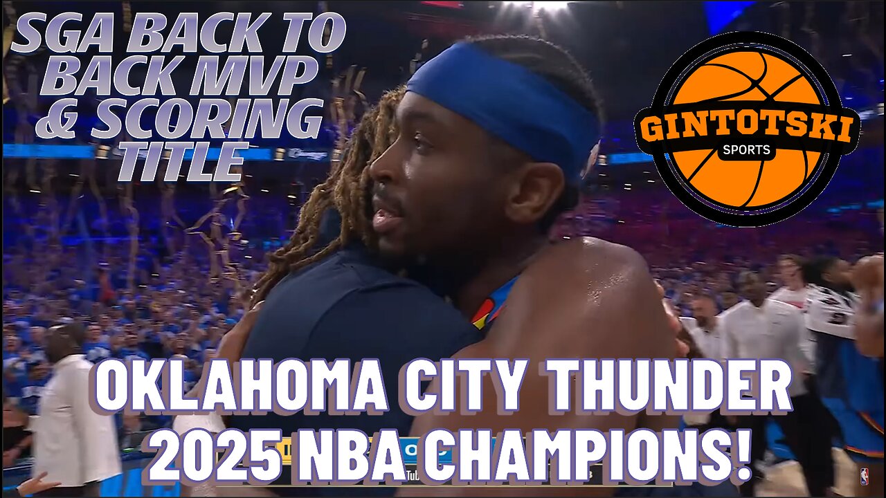 Thunder Clinch Historic Title in Game 7 | Haliburton Injury, SGA MVP, Holmgren Dominates