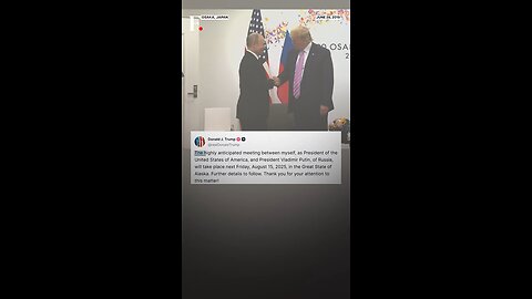 "Trump–Putin High-Stakes Meeting Set for Aug 15, 2025 — India Reacts!"