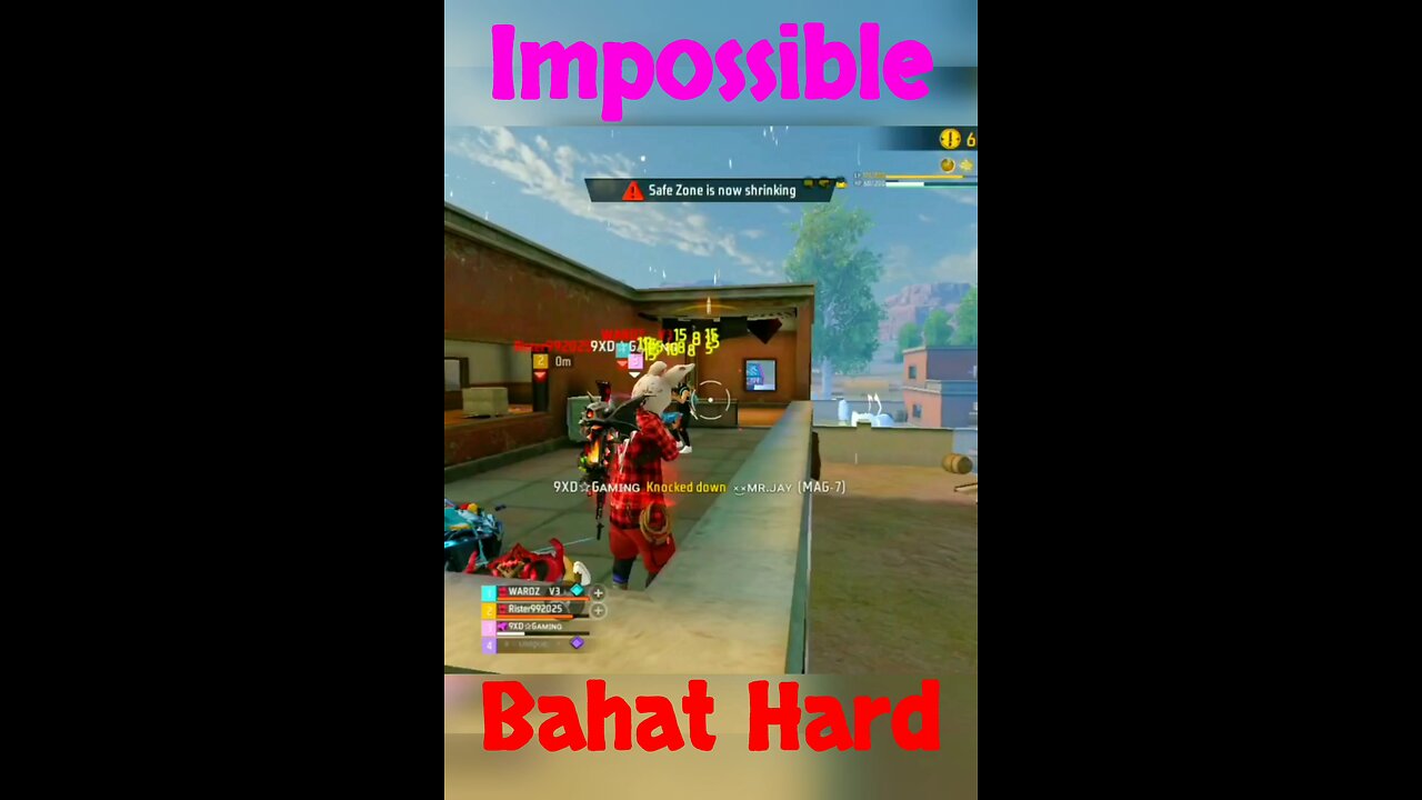 🔥 Impossible 🔥 #9xdgaming #freefire #freefirelive #livegame #ff #livestream #shorts #reels