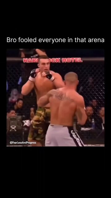 This has to be the coldest fake out ever