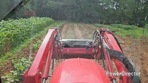 TYM 4820ch with 72 inch tool bar and row hippers