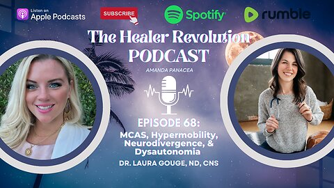68. MCAS, hypermobility, neurodivergence, & dysautonomia with Dr. Laura Gouge, ND, CNS
