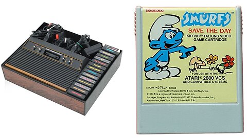 Atari 2600 - Smurfs Save the Day