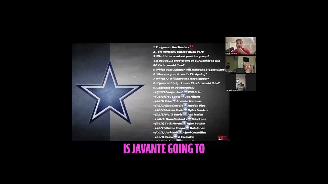 RB Trouble in Dallas🤯⁉️