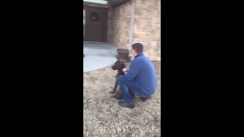 Parents surprise daughter by adopting the dog she cared for at the shelter.