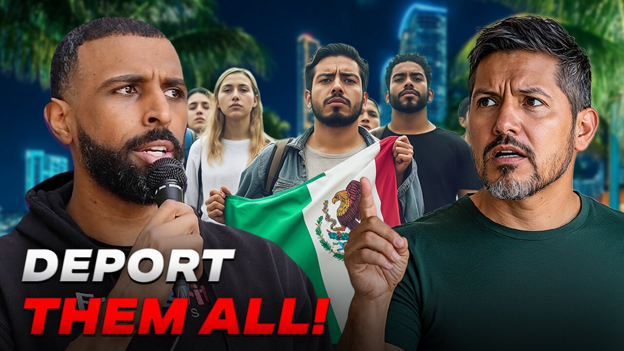 Deport Them ALL. No "Juan" Is Above The Law. Change My Mind (Miami Street Debate)!