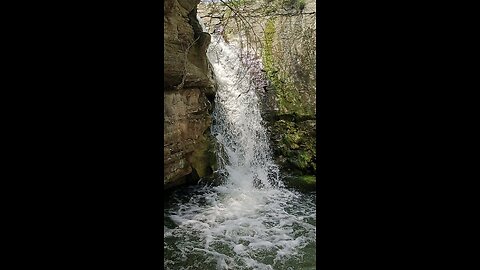 Water falls in River