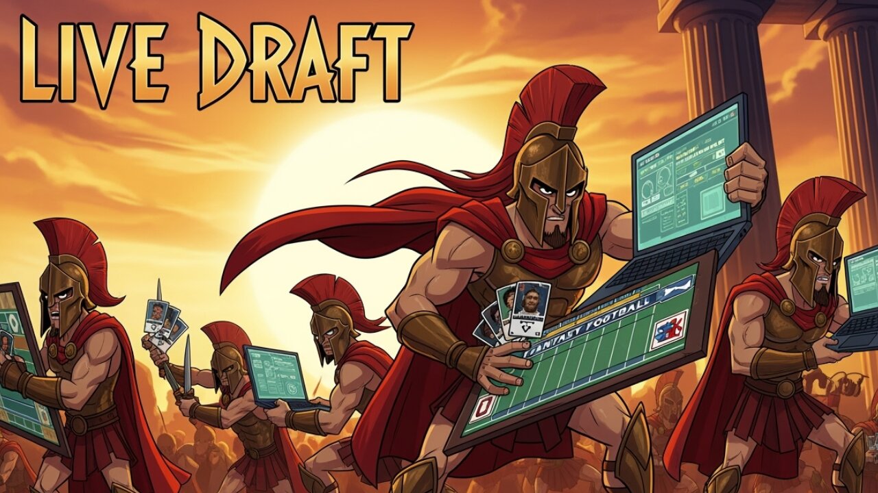 Crush the Competition: LIVE Fantasy Football Draft Like a PRO!