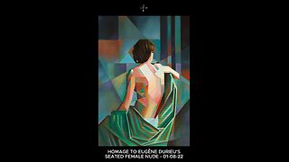Homage to Eugène Durieu’s Seated Nude – 02-08-22