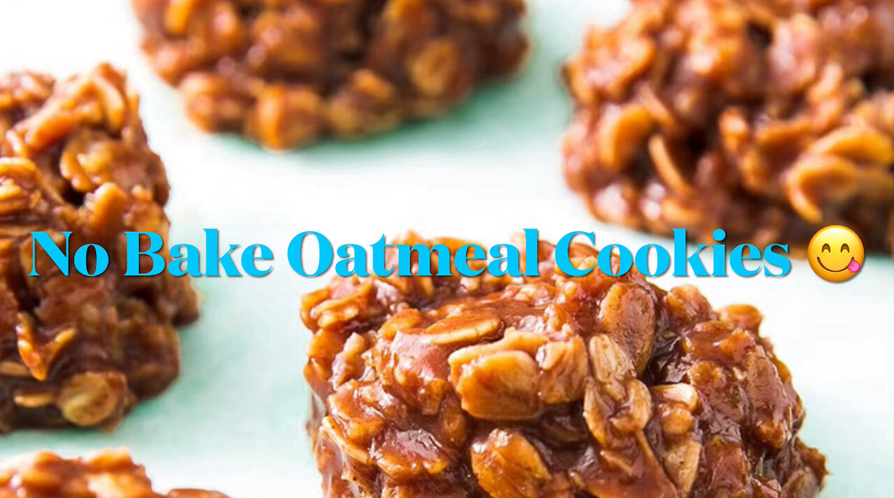 CLASSIC NO BAKE CHOCOLATE OATMEAL COOKIES ~ an Oldie but a Goodie, a Homemade Sweet Treat