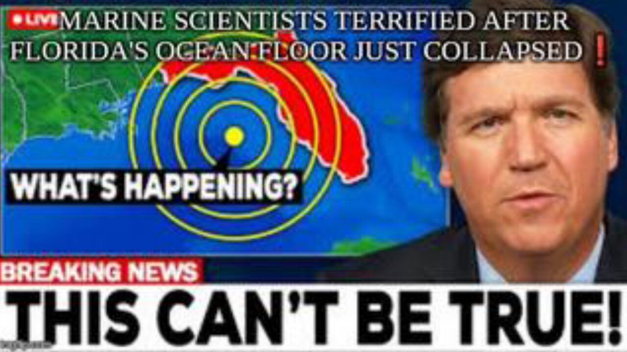 MARINE SCIENTISTS TERRIFIED AFTER FLORIDA'S OCEAN FLOOR JUST COLLAPSED!