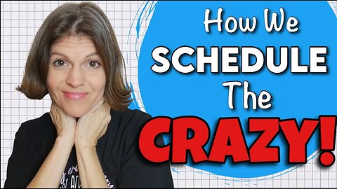 HOMESCHOOL SCHEDULES & ROUTINE IDEAS || Day in The Life Schedule w/ Large Family & Special Needs
