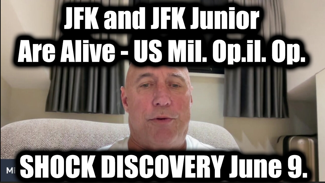 Michael Jaco SHOCK DISCOVERY: JFK and JFK Junior are alive - US 🇺🇸Mil. Op.
