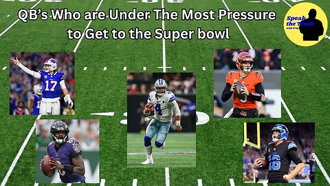 Ep. 81: Top 5 NFL QBs Who are Under the Most Pressure to Reach the Super Bowl