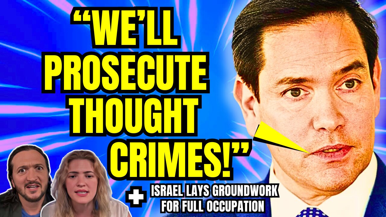 LIVE: US Gov't Announces Thought Crimes Can Be Prosecuted (& Much More)