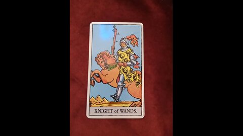 The Tarot Card of The Day: The Knight of Wands