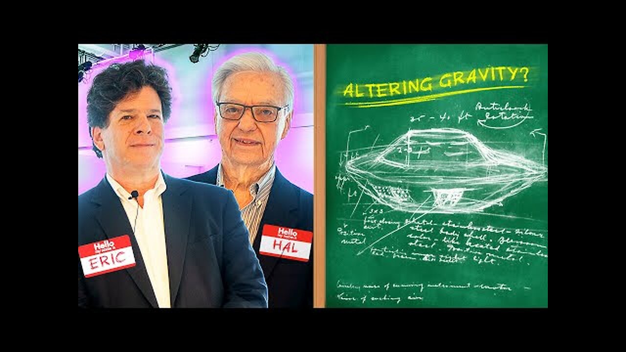 The Physics of UFOs - Eric Weinstein + Hal Puthoff