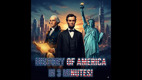 history of America in 3 minutes