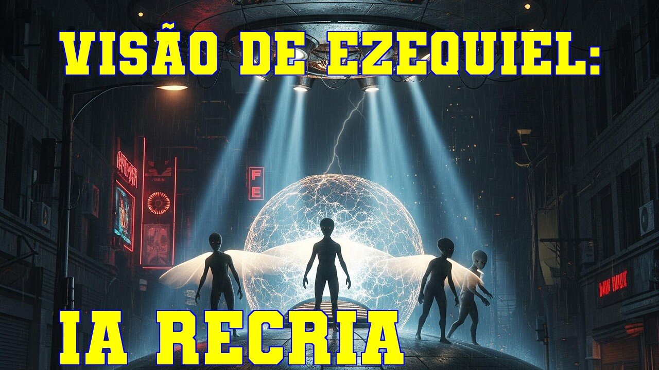 Visão de Ezequiel: IA recria