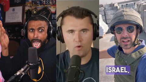 Myron left speechless at Charlie Kirk's lies on Gaza starvation crisis