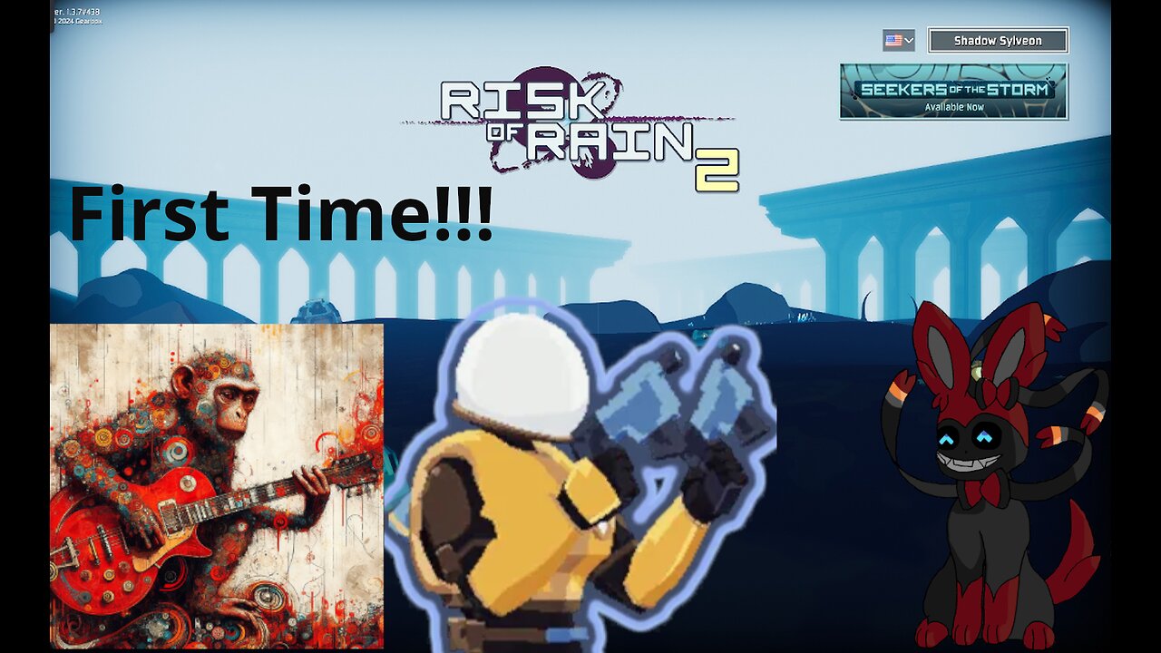 Risk of Rain 2 First Time! feat. Average Hominid