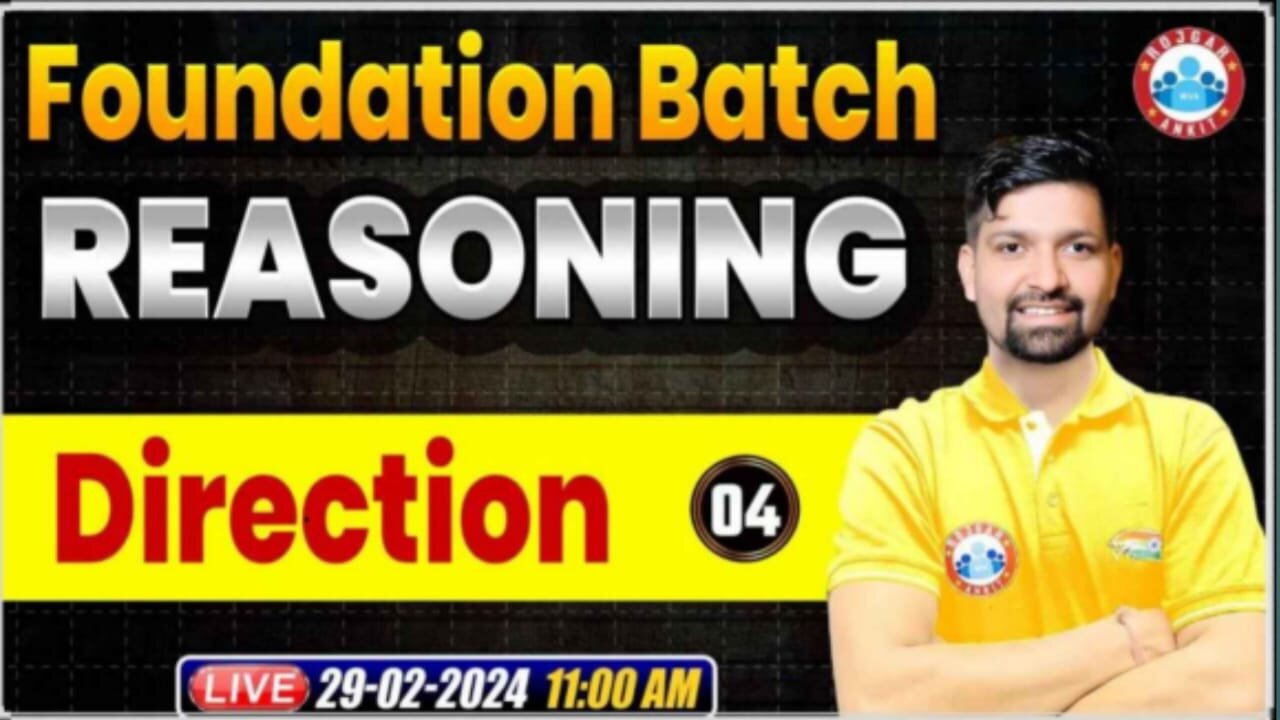 REASONING CLASS#7 DIRECTION TEST PART-4