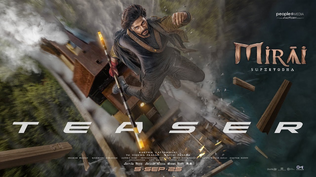 Mirai Hindi Teaser | Teja Sajja | Manchu Manoj | Karthik Gattamneni