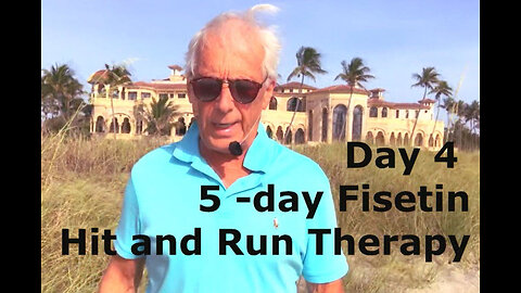 Day 4 5-day Fisetin Hit and Run therapy