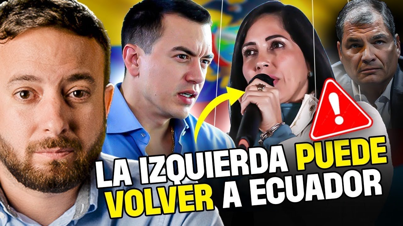 🚨 ELECCIONES EN ECUADOR EL PELIGRO DEL REGRESO DE CORREA AGUSTÍN LAJE