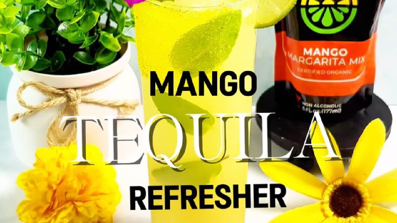 COCKTAIL MANGO TEQUILA REFRESHER