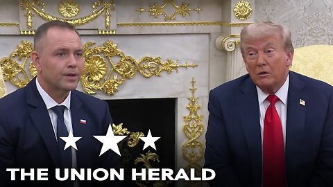 President Trump Meets with Polish President Nawrocki