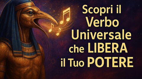🌟 Scopri il Suono del Verbo Universale che LIBERA il Tuo POTERE 🌟 (English Subtitles)