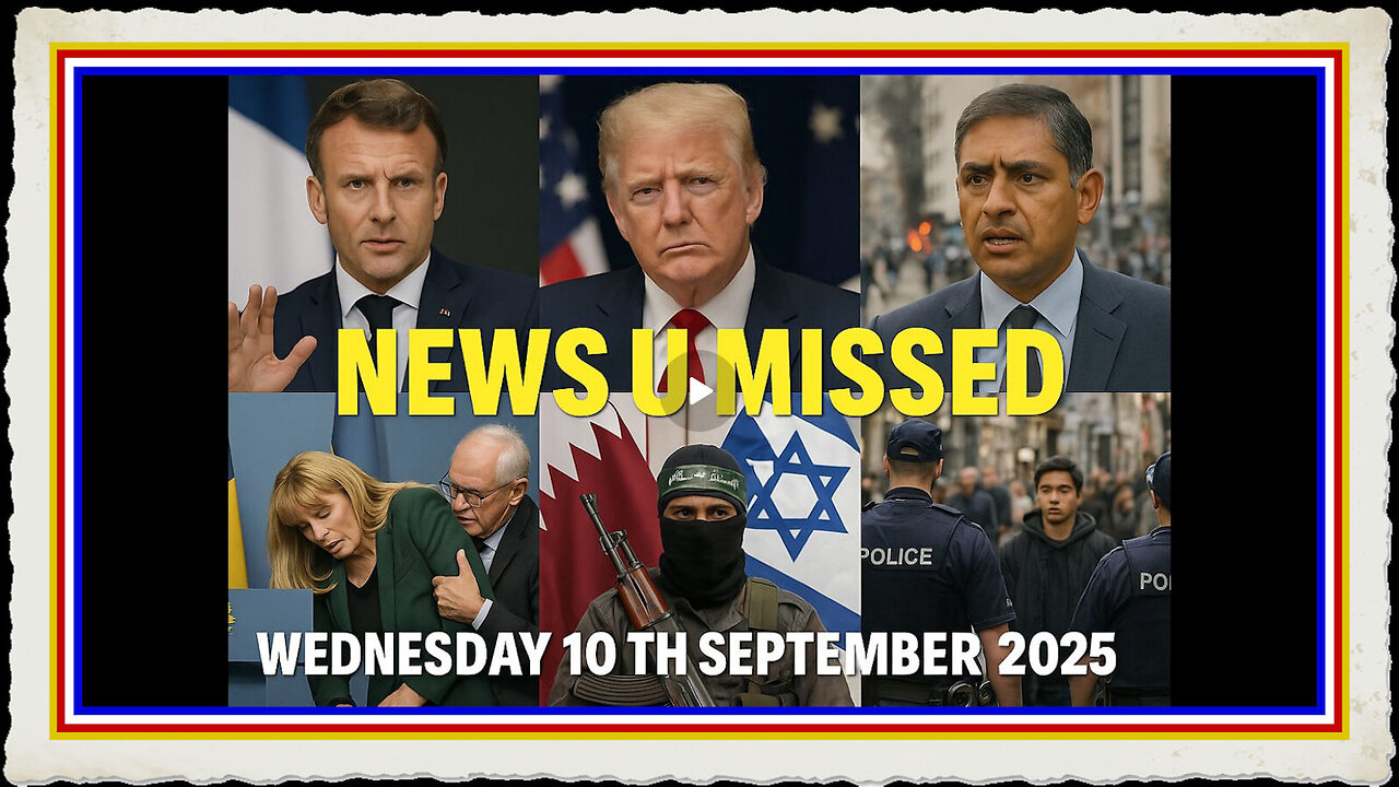 NEWS U MISSED WITH PAUL BROOKER WARREN THORNTON 10TH SEPTEMBER 2025
