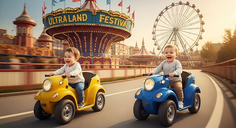 A Unique & Beautiful Kids Festival | Swings, Rides, and Pure Joy! ✨🎠