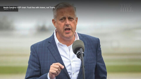 North Carolina GOP chair: Fault lies with rioters, not Trump